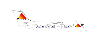 Herpa 572828 - 1:200 - Jersey European Airways Bae 146-300 - G-JEAM